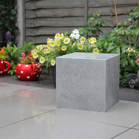 Outdoor Cube Accent Table