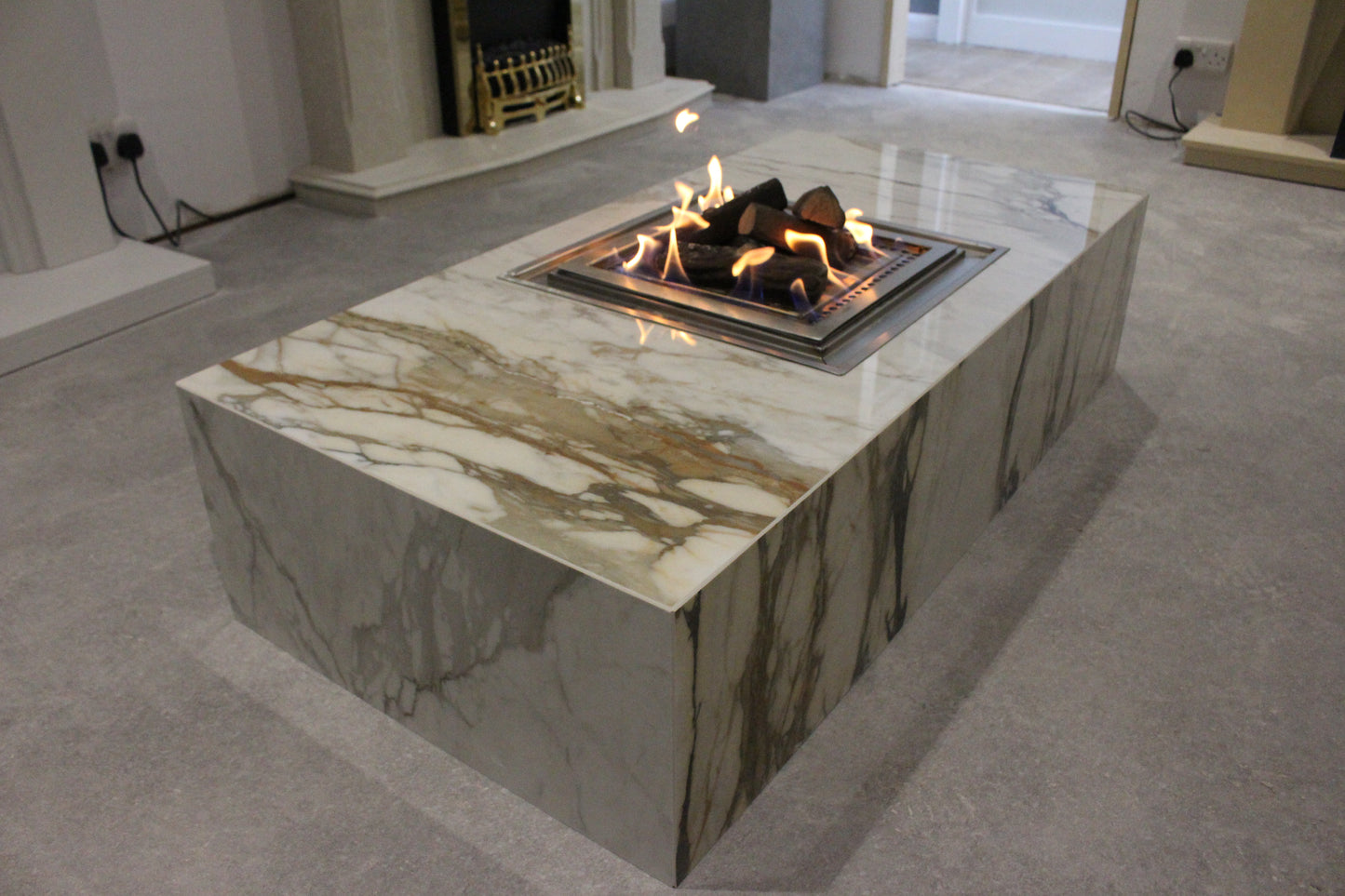 Outdoor Bioethanol Fire Pit Table