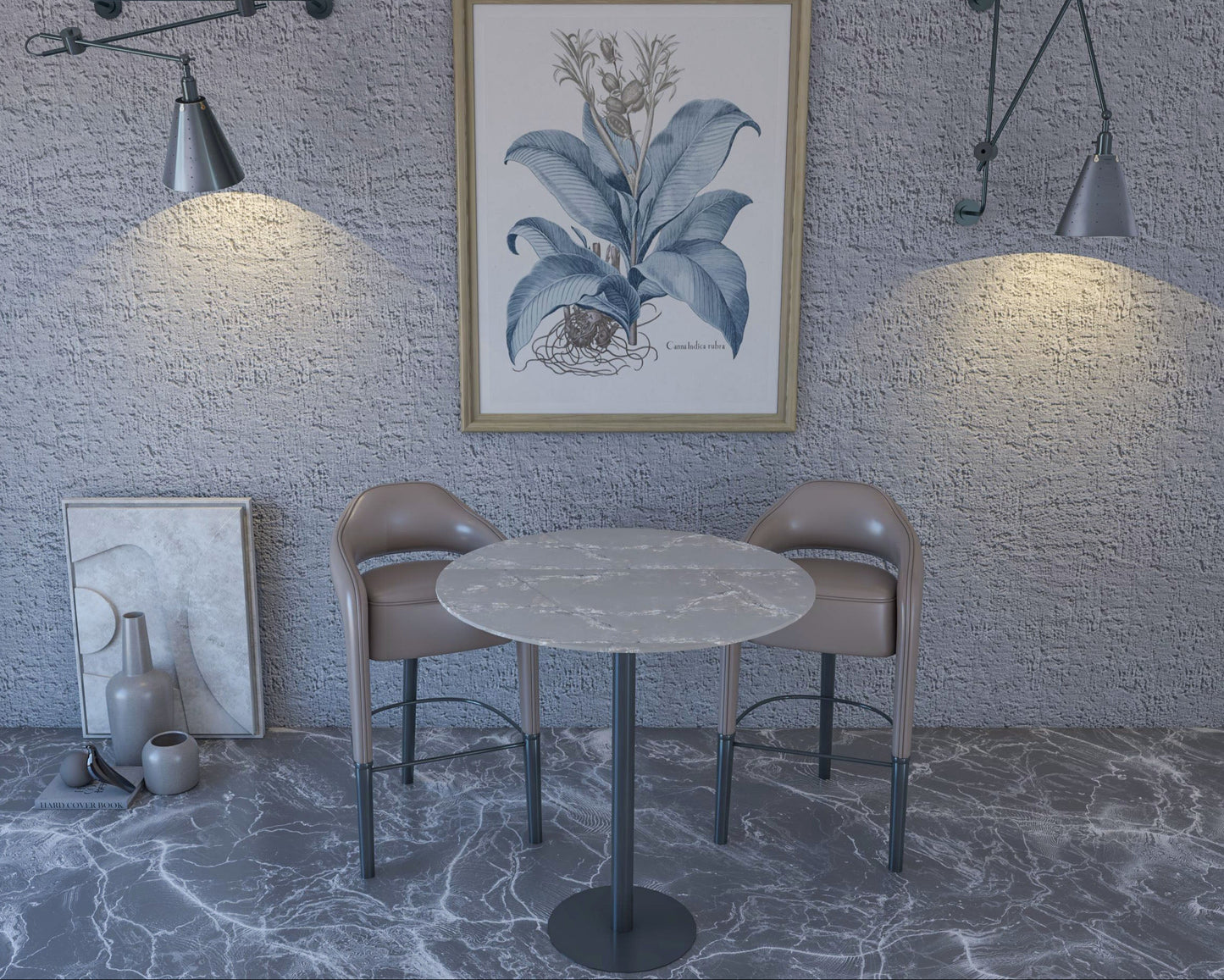 Round Pedestal Dining Table
