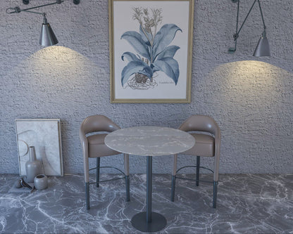 Round Pedestal Dining Table