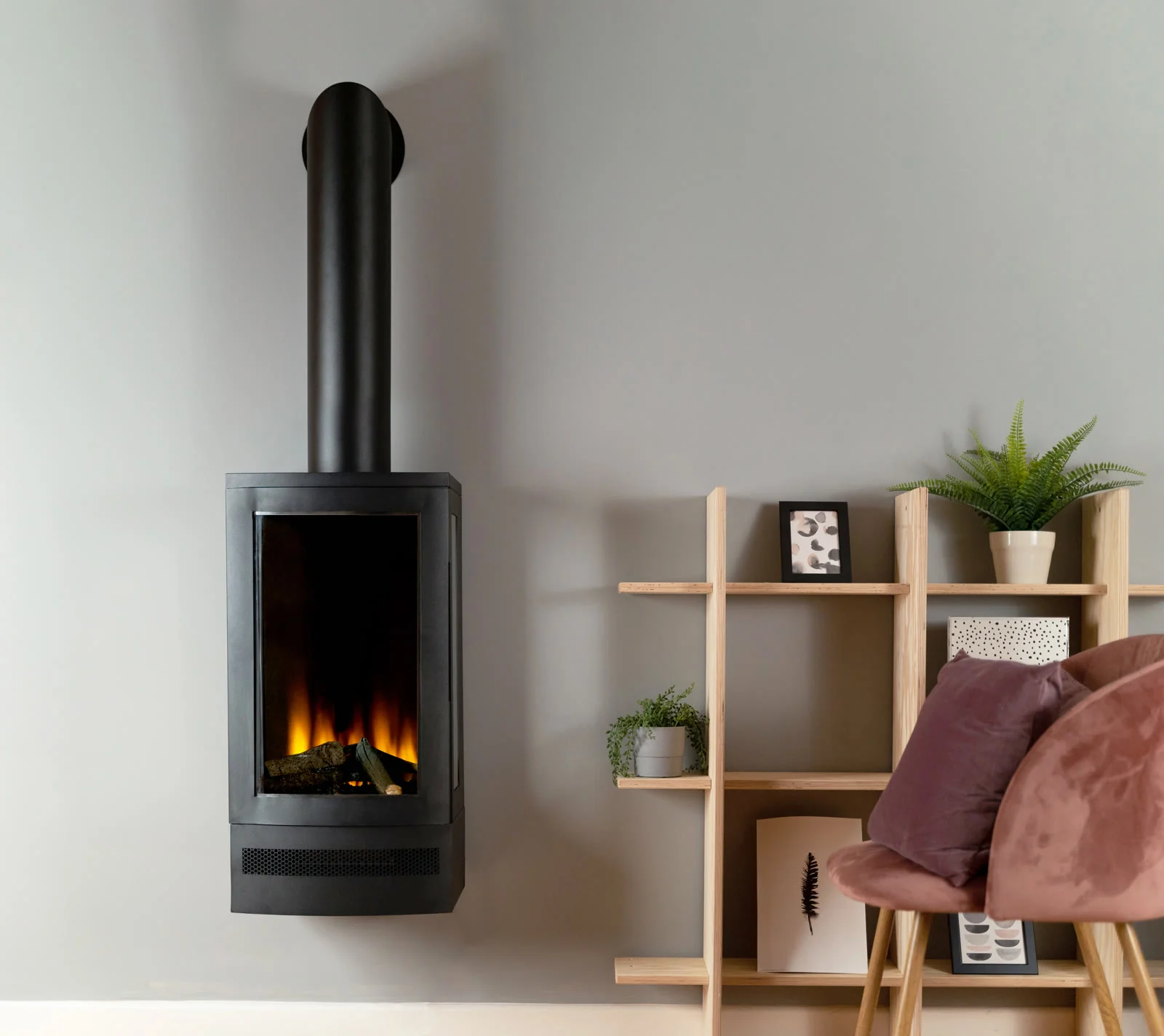 British Fires Bramshaw Electric Stove by Sontuoso Stone