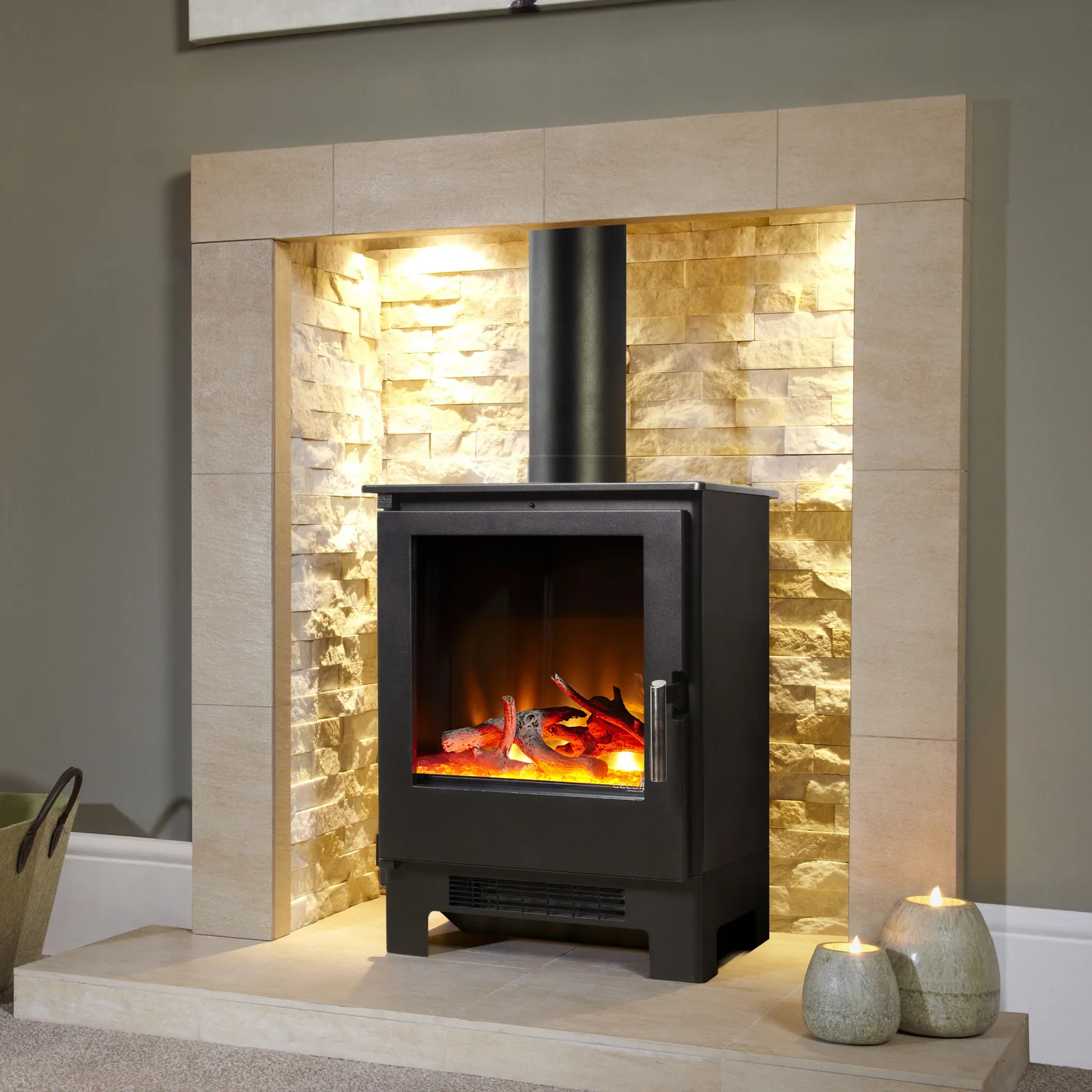 Celsi Electristove VR Arundel Electric Stove by Sontuoso Stone