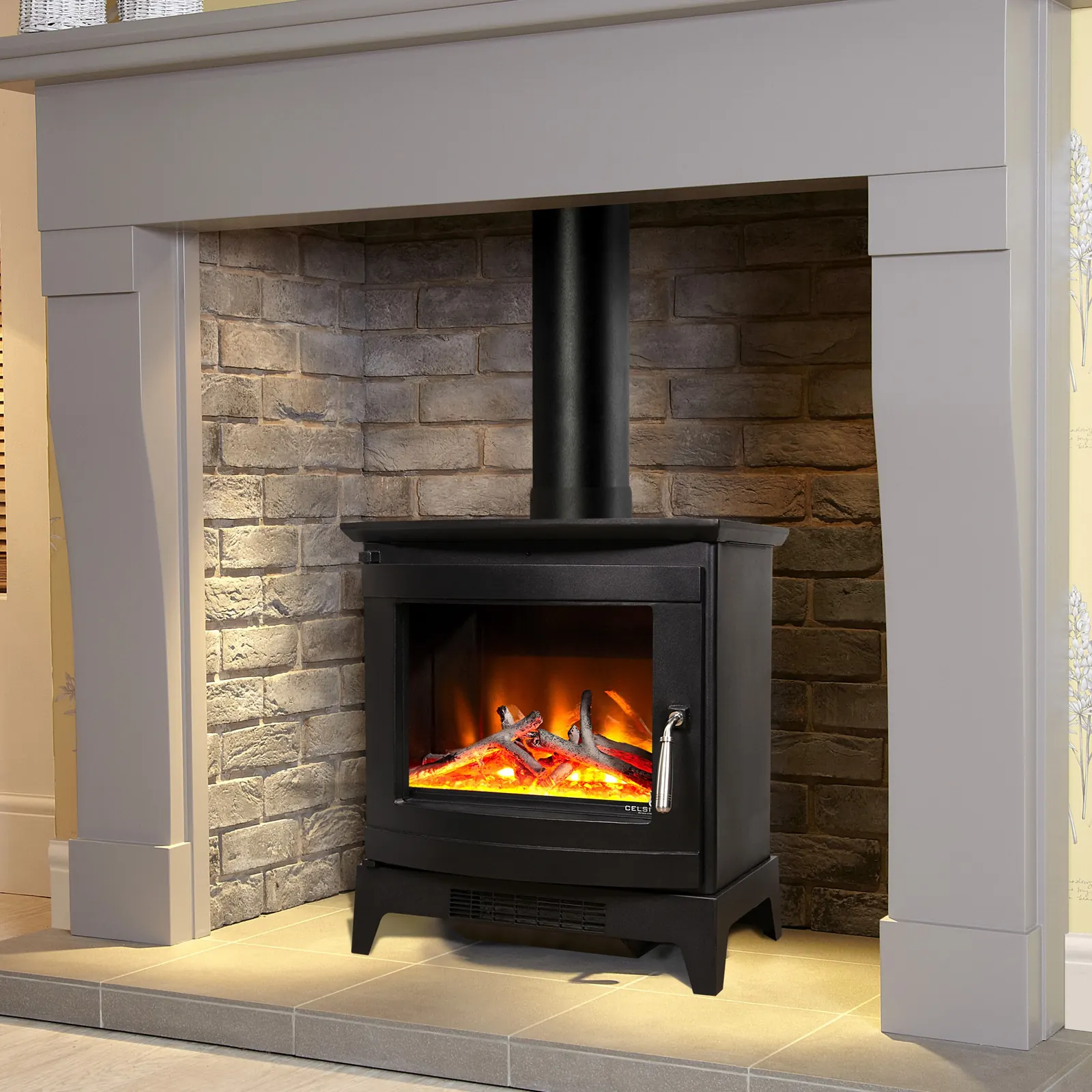 Celsi Electristove VR Rochester Electric Stove by Sontuoso Stone