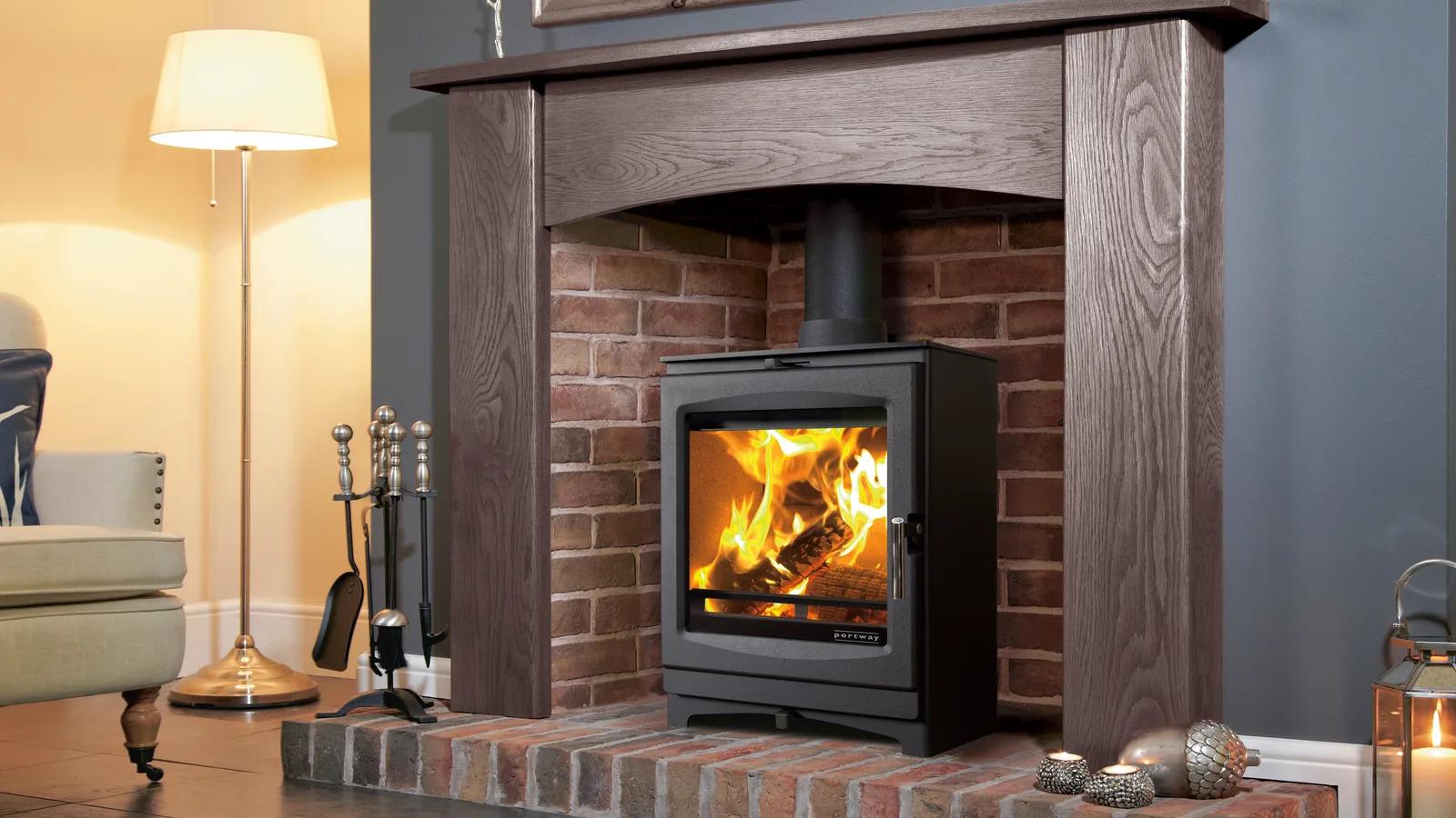 Portway Luxima Multifuel Stove by Sontuoso Stone