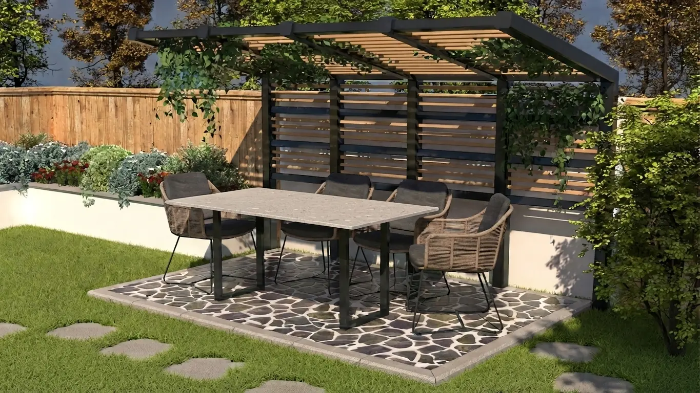 Cavara Outdoor Dining Table by Sontuoso Stone